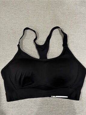 Gymshark Black Racerback Sports Bra